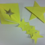 折り紙の星の簡単な折り方！七夕飾りやクリスマスの装飾に♪