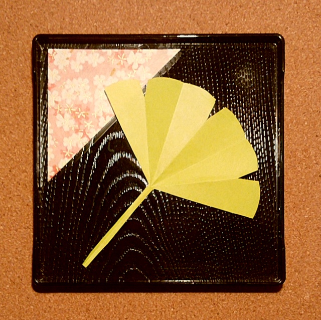 折り紙のイチョウの折り方！ハサミを使う簡単な作り方をご紹介！