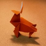 トナカイの折り紙の折り方！簡単な立体の作り方をわかりやすく！