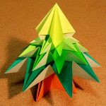 クリスマスツリーの折り紙の折り方！立体で豪華な作り方はコレ！
