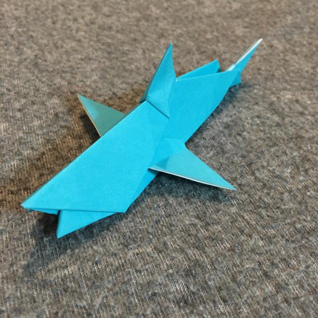 折り紙のサメの折り方！立体でリアルな作り方をご紹介♪