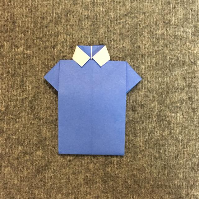 折り紙のネクタイとワイシャツの折り方 父の日のプレゼントに イクメンパパの子育て広場