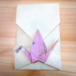 折り紙の鶴のポチ袋の折り方！動画と画像でわかりやすく♪