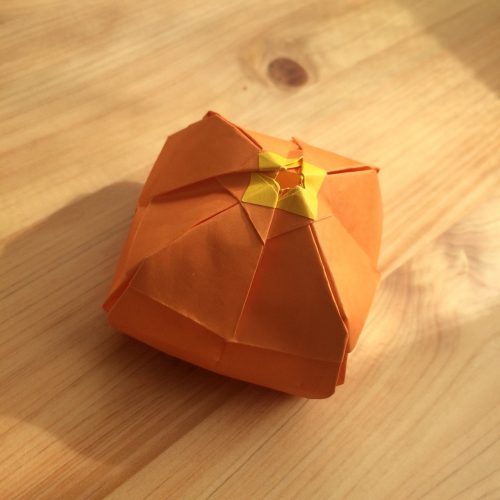 みかんの折り紙！立体の折り方を動画と画像でわかりやすく解説！