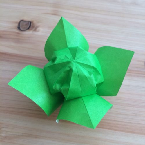 折り紙のキャベツの折り方！立体でも意外と簡単な作り方♪