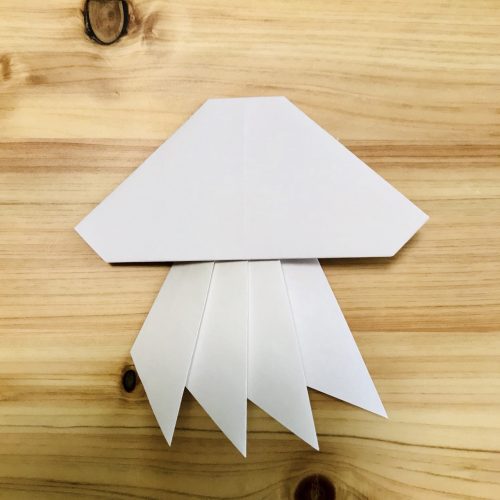 折り紙のクラゲの折り方！超簡単だから園児でも作れるよ♪