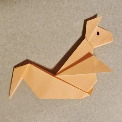 折り紙のカンガルーの折り方は平面とリアルで難しい2種類！