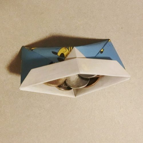 折り紙のお財布の作り方！簡単に折れる小銭入れを作ろう♪